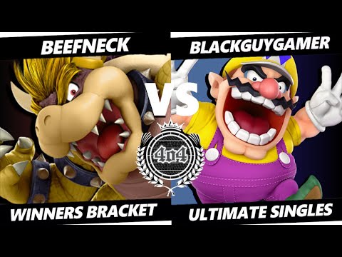 4o4 Smash Night 76 - BeefNeck (Bowser) vs BlackGuyGamer (Wario) - Winners Round 2
