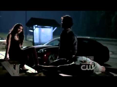 Vampire Diaries 3x05 - Damon and Katherine - I'd say you were desperate or lying or drunk"