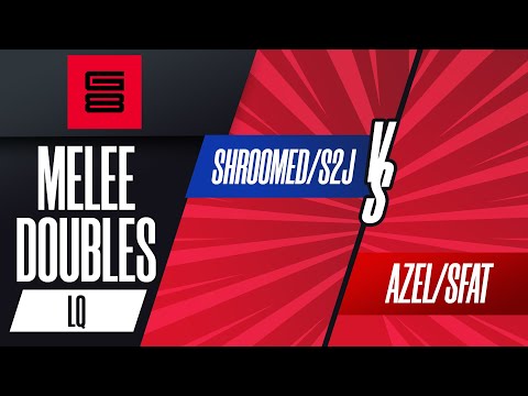 Azel/SFAT vs. Shroomed/S2J - Melee Doubles Losers Quarters - Genesis 8
