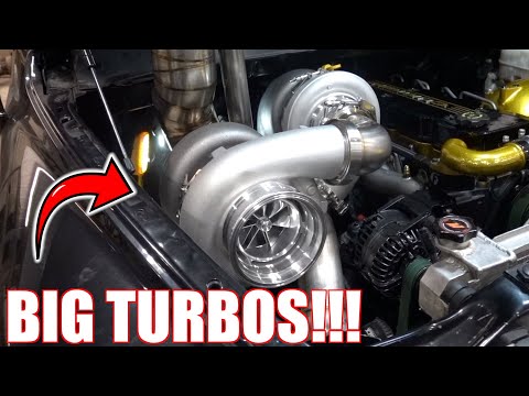HUGE NEW TURBOS For The Shorty Cummins!!! MASSIVE COMPOUND KIT is CRAZY!!!