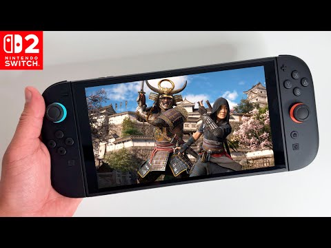 Assassin's Creed Shadows on Nintendo Switch 2 Looks Good | Gameplay in Portable Handheld Mode