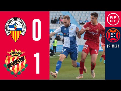 RESUMEN #PrimeraFederación | CE Sabadell FC 0-1 Gimnàstic de Tarragona | Grupo 2 | Jornada 31