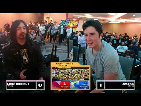 MSMZERO.6 - Lord Bahamut (Ganondorf) Vs. Justice (Min Min) - SSBU - Pools Wave B
