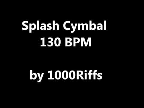 Splash Cymbal Metronome : 130 BPM - Beats Per Minute