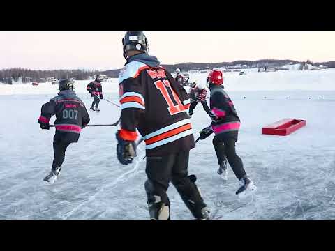 Big Lake Pond Hockey Tournament!!! 2nd Place🥈!! Created by Rink Rascals YT!