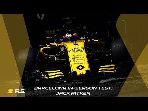 Barcelona In-Season Test: Jack Aitken