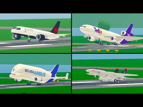 Buttering EVERY PLANE in PTFS (Roblox)