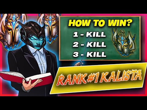 RANK 1 KALISTA Teachs You How to Win Botlane