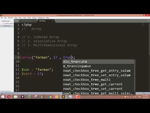 PHP Tutorials for Beginners 42 - Different types of Array in PHP