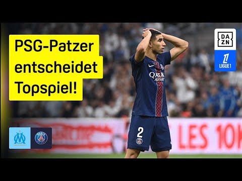 Olympique Marseille - PSG | 5. Spieltag | Ligue 1 | DAZN Highlights