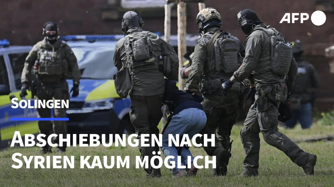 Abschiebungen nach Syrien: Das sind die Hürden | AFP