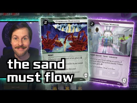 The Sand Must Flow - Android: Netrunner // LIVE