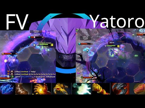 Yatoro Faceless Void vs Morphling, Viper, Invoker - edge chrono - dota2