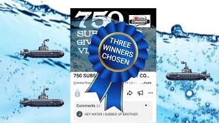 DID YOU WIN 750 SUB GAW!!