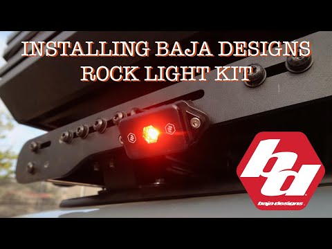 Baja Designs Rock Light Kit Install On Tacoma With Prinsu Racks