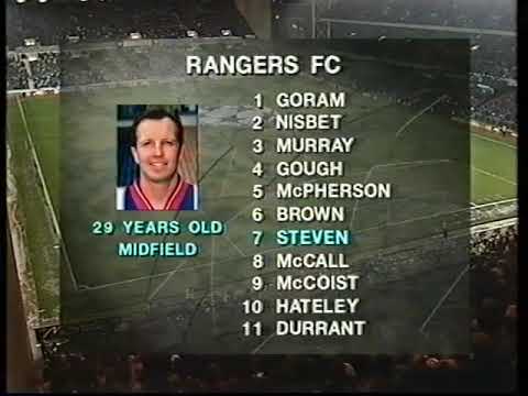 FC Rangers - Club Brugge (UEFA CL 1992-1993)