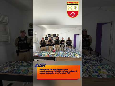 🚨 ESQUEMA CRIMINOSO DESARTICULADO EM POMBAL! #notíciaurgente #segurançapública