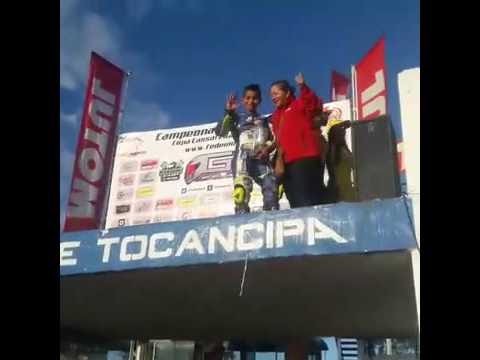 Campeón novatos Categoría YCF 2016
