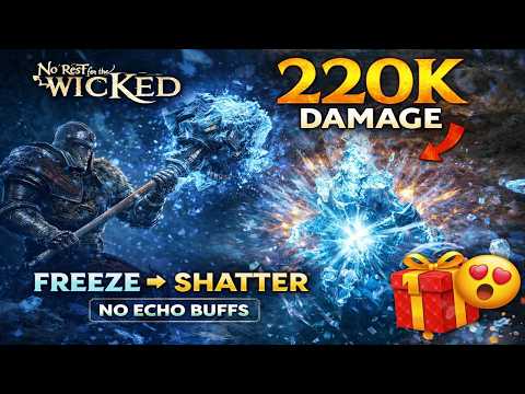 No Rest For The Wicked - Freeze build - shatter tech