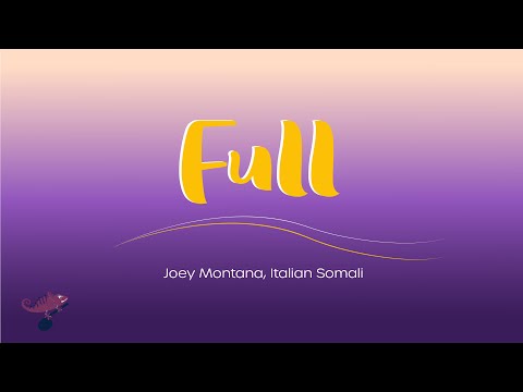 FULL [Joey Montana,Italian Somali][Letras/Lyrics]