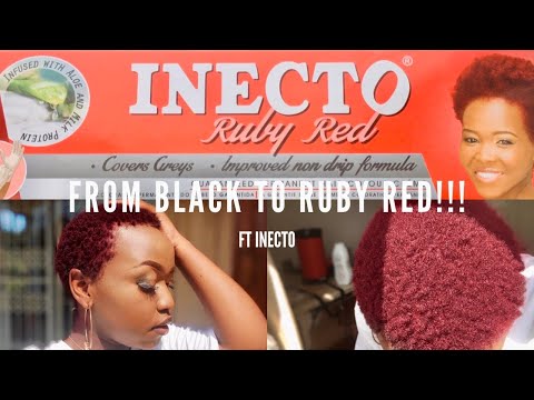 DYEING MY HAIR RUBY RED FT INECTO (RUBY RED)...