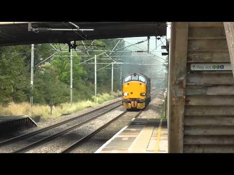 Class 37 Thrash Though Winsford