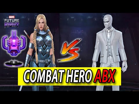 Valkyrie [RAGE] Vs Moon Knight [RAGE]: Combat Hero ABX Comparison I APK- Marvel Future Fight