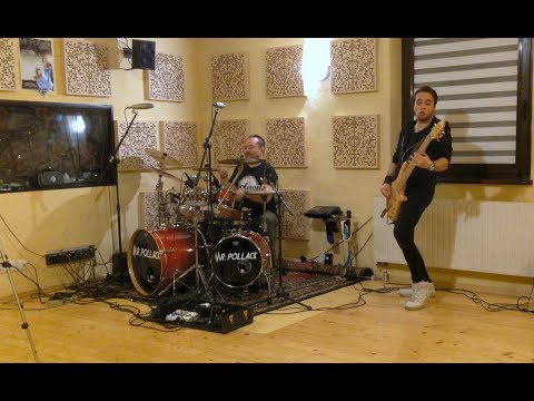 Mr.Pollack and our song "Manhattan" 100% Live at Polak Bros Studio ! Friedman BE100, Ibanez Jem7V7