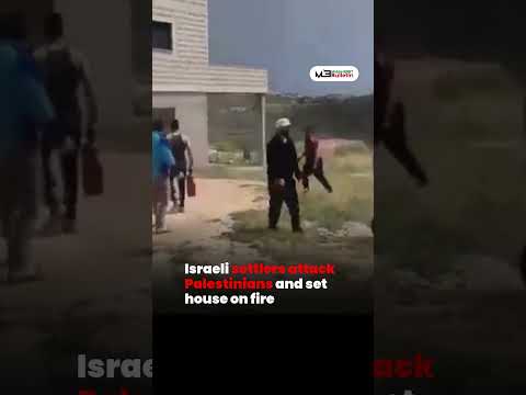 Israeli Settlers Reportedly Attack Palestinians, Set House on Fire in West Bank