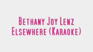 Bethany Joy Lenz - Elsewhere karaoke