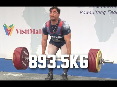 Jonathan Cayco USA | 3rd Place 893,5kg Total | 93kg Class  | IPF Worlds 2025