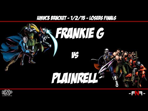 FNF 1-2-15 - UMVC3 - Frankie G vs. PlainRell - Losers Finals