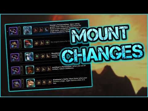 Mount Changes - First Look (Neverwinter)