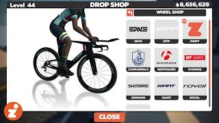 How To Purchase Bike Frames and Wheelsets from Zwift
