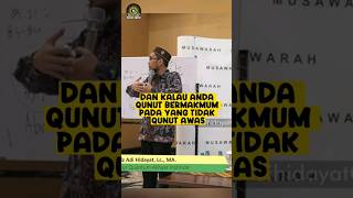 Download lagu Tentang Qunut Subuh | Ustadz Adi Hidayat #youtubeshorts #ceramahsingkat mp3