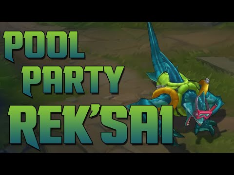 Pool Party Rek'Sai | Skin Spotlight [GER][HD]