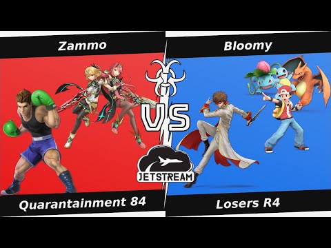 Quarantainment 84 Losers R4 - Zammo (Little Mac, Pyra) Vs Bloomy (Joker, PKM Trainer) - SSBU
