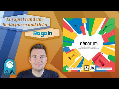 Decorum - Das passiv-aggressive Brettspiel rund um das Dekorieren in einer Hausgemeinschaft - Regeln