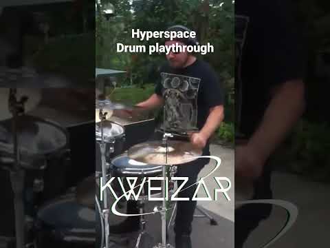 drum playthrough of our song hyperspace