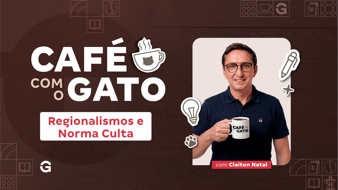 Café com o Gato | Regionalismos e Norma Culta