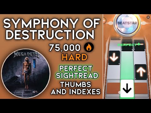 [Beatstar] Symphony Of Destruction - Megadeth | 75k Diamond Perfect (perfect sightread)