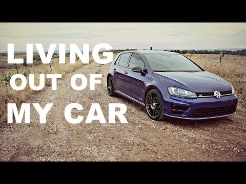 Living out of my MK7 Golf R