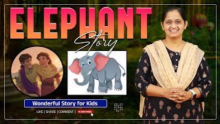 Story of an Elephant | sunday school stories in telugu l Kids Story Time | Priya Haaris |
