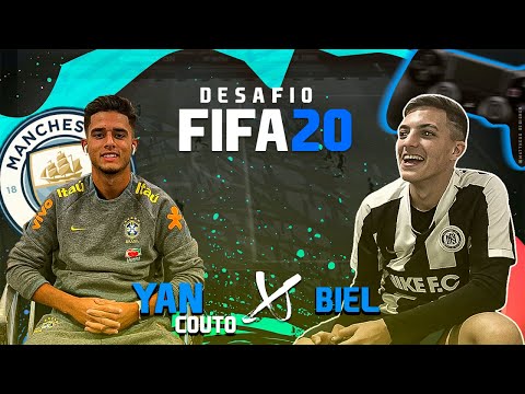 JOGANDO FIFA 20 COM YAN COUTO DO MAN. CITY