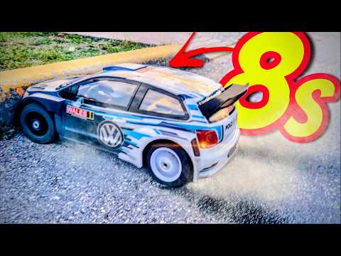 Wird dieses NEUE RC-Rallyeauto die Leistung von 4, 6 und 8 PS überstehen?