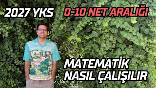 Matematik Nasıl Çalışılır?(geometrisiz) 0-10 Net Aralığı