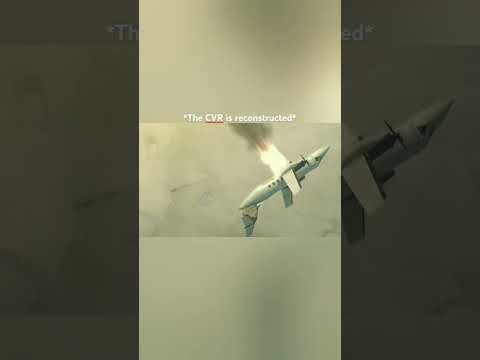 Continental Express flight 2574 CVR + animation #aviation #crash #avgeek #aircrashinvestigation