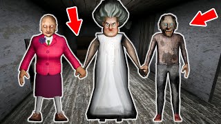 Granny vs Scary Teacher 3D vs Grandpa - funny horror animation (compilation 16)
