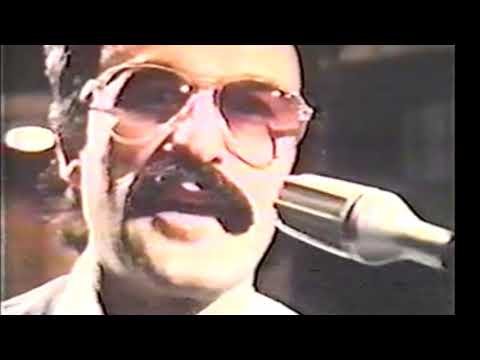 Giorgio Moroder in the studio 1979 with Harold Faltermeyer, modular synthesizer, Moog