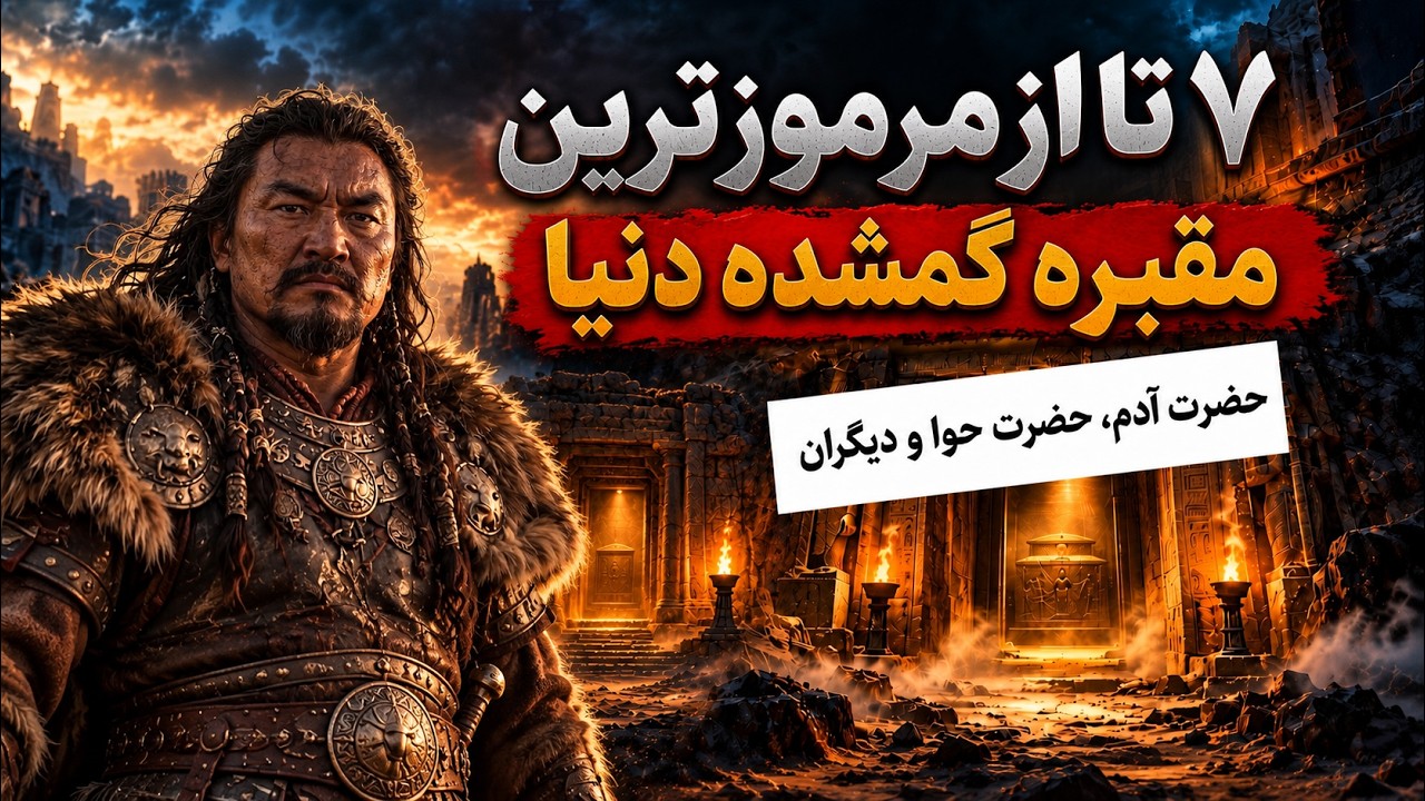 ۷ تا از مرموزترین مقبره گمشده دنیا! چرا هنوز نتوانستند پیدا کنند؟